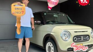 明石西店、Ｔ様　新車　アルトラパンＬＣの納車写真